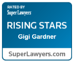 Super Lawyers Rising Stars Award: Gigi Gardner